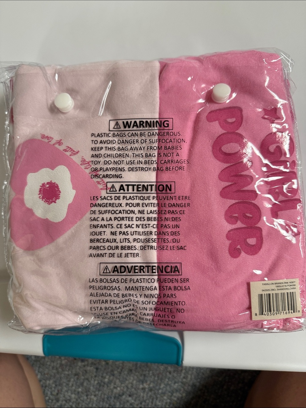 NWT 0-3M Girls Gift set Pink Floral & Lettering Matching Set the peanut shell